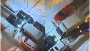 В Кудрово водители не поделили дорогу. Повреждения получили 9 автомобилей