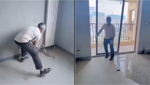 Строитель разобрал выполненный им ремонт из-за невыплаты зарплаты