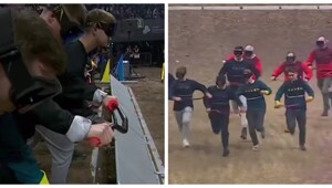 Соревнования по «хобби-мотокроссингу» в Венгрии