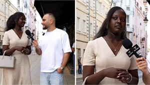 Студентка из Руанды произвела впечатление на интервьюера на Патриарших прудах