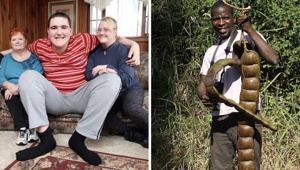 Реальные предметы и живых существ, впечатляющих своими огромными размерами