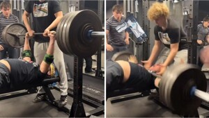 В США 200-килограммовая штанга упала на 14-летнего подростка