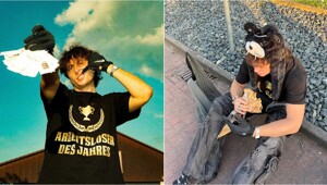 Безработный немец вызвал скандал в Германии