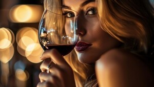 Надписи-обманки на бутылке вина