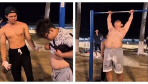 Пузатый турникмен