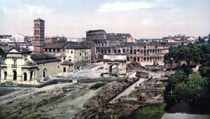 Рим в цветных открытках