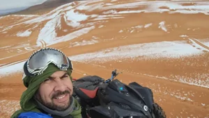 В пустыне Сахара выпал снег — это редчайшее явление для региона