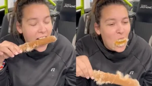 Девушка решила укусить рогоз— и мгновенно пожалела о своём решении