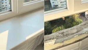 Мастер пришёл проверить окно и обнаружил серьёзную проблему с подоконником