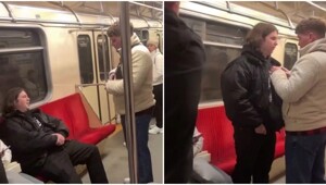 Драка из-за испачканных джинсов