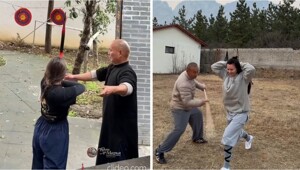 Девушка отправились в Шаолиньский монастырь и столкнулась с суровой реальностью