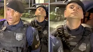 Полицейский после рейда привлёк внимание странным поведением