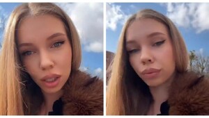 Странное хобби девушки