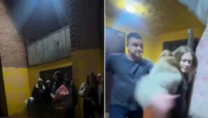 Мужчина разогнал шумную компанию