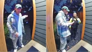 Подозрительный прохожий оказался романтиком: мужчина взял номер у полицейской