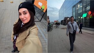 Девушка сравнила реакцию мужа и случайного прохожего на свой образ