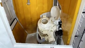 Туалет на корабле Orion сломался во второй раз