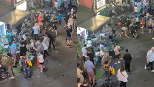 Нелегальное кафе исчезло за 20 секунд