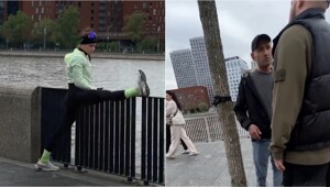 В Москве девушка прервала тренировку из-за навязчивого мужчины
