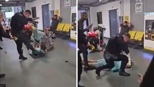 Видео с «жестким задержанием» в аэропорту Манчестера вызвало волну возмущения