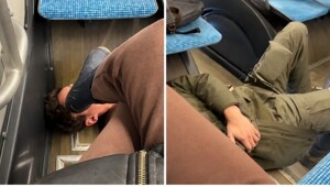 Девушка должна выплатить компенсацию мужчине, который облизывал ей обувь в автобусе