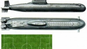 Гигантская подводная лодка проекта 941 - "Акула"