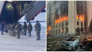 Своих не бросаем: страны ОДКБ направили в Казахстан миротворческие силы