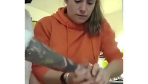 Её французский, как мой немецкий