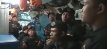 Запись прощальной песни погибших подводников попала в сеть