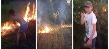 В Тульской области мальчишки три часа тушили пожар и надеялись на подмогу