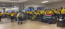 В Канаду прилетели на помощь 200 пожарных из Южной Африки