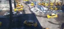 Таксистам хотят запретить парковать автомобили в жилой зоне