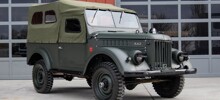 В США на торги выставили ГАЗ-69М с небольшим пробегом