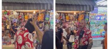 Девушка смахнула с незнакомца таракана, однако мужчина не оценил её поступок