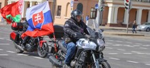 Словацкие байкеры преодолели тысячи километров, чтобы почтить память советских солдат в Беларуси