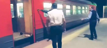 Машинист охладил пыл драчунов