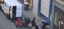 Попытка похищения беременной женщины в Париже