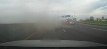 Что бывает когда едешь очень быстро, а ездить не умеешь