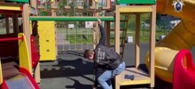 Школьник получил травмы, упав на&nbsp;детской площадке