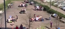 Жители Балашихи недовольны соседями, которые жарят шашлычки прямо во дворе