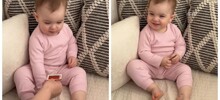 Малышка, которая в 1,5 года может назвать все страны по флагам