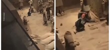 Посетитель музея неудачно спрыгнул в яму к воинам Терракотовой армии