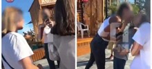 В Сочи женщина подралась с подростками из-за лавочки