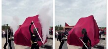 Нестандартная презентация трактора