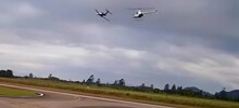 Самолет опасно сблизился с вертолётом в Бразилии