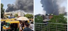 В Индии разбился самолет с большим количеством пассажиров на борту