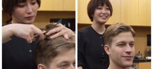 Стрижка у мастера в Японии