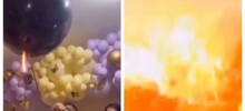 Семейная вечеринка с огоньком