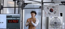 Кореец установил рекорд по количеству подтягиваний