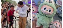 Школьник истерит из-за игрушки Лабубу